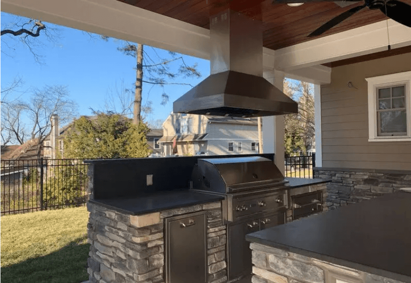 tieasy range hood kitchen hood