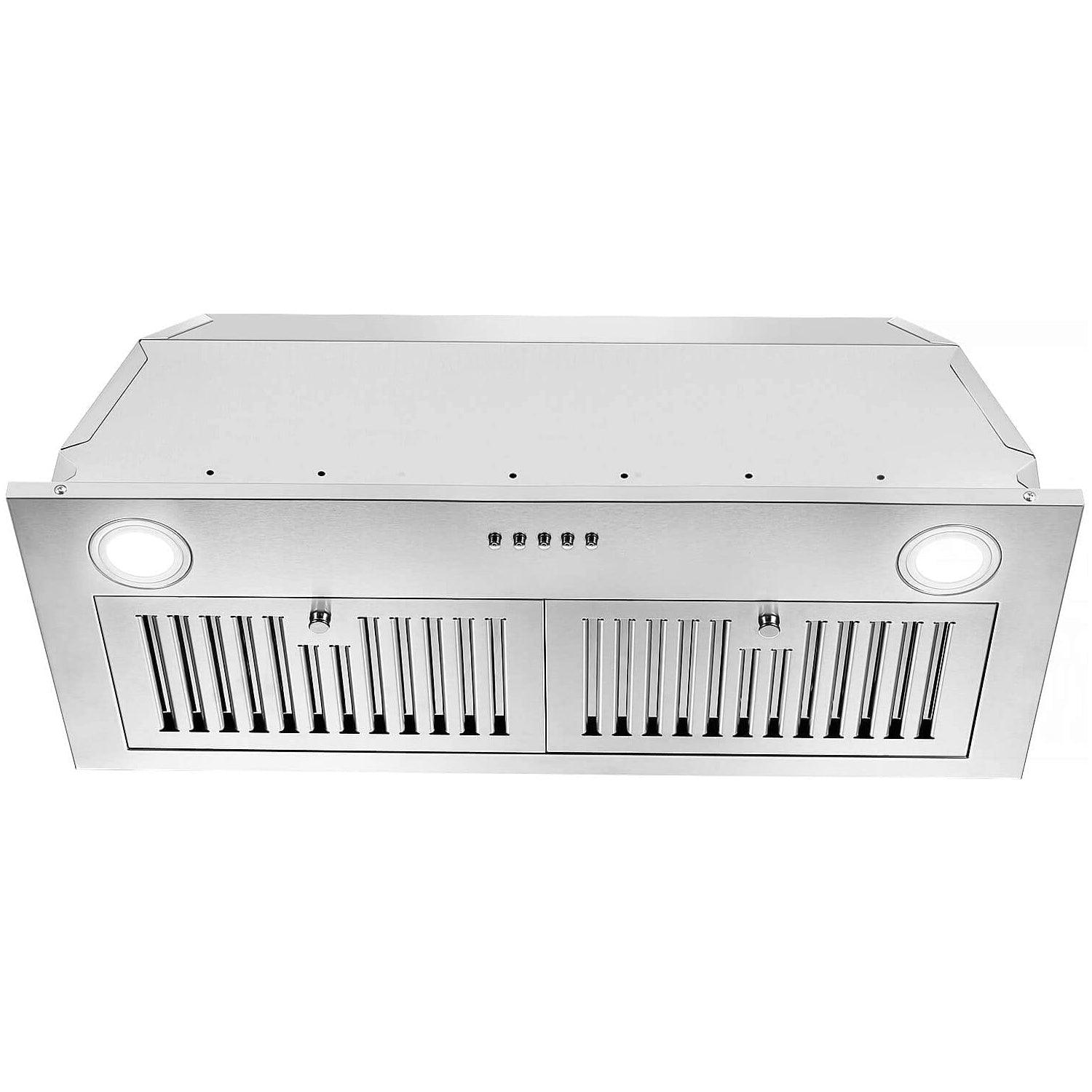 Built in stainless Steel Kitchen Vent Hood 600CFM - USGB1370