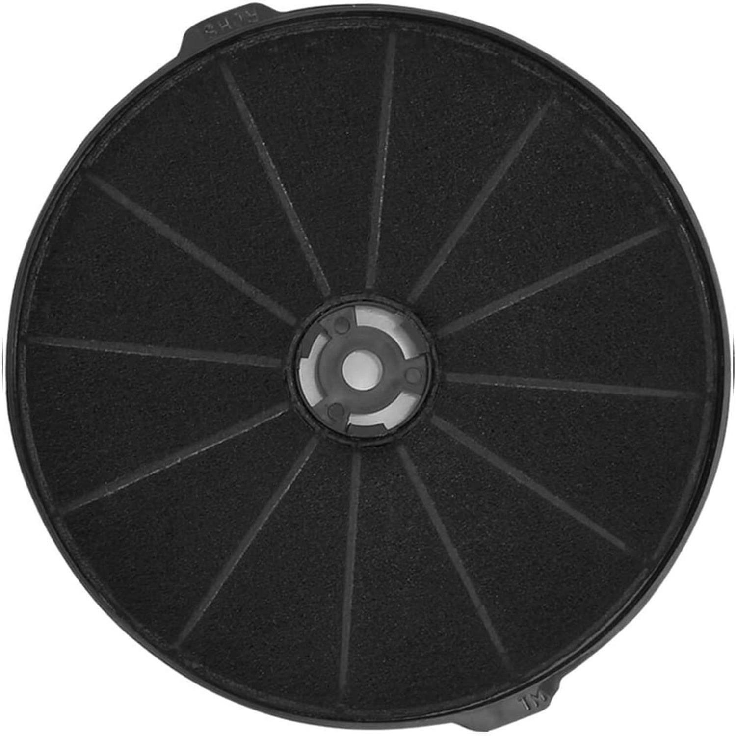 Carbon Filter (CF-A) for TIEASY Under Cabinet Range Hood Model GF23 TF23, Round Filter,Replacement Charcoal Vent Filter