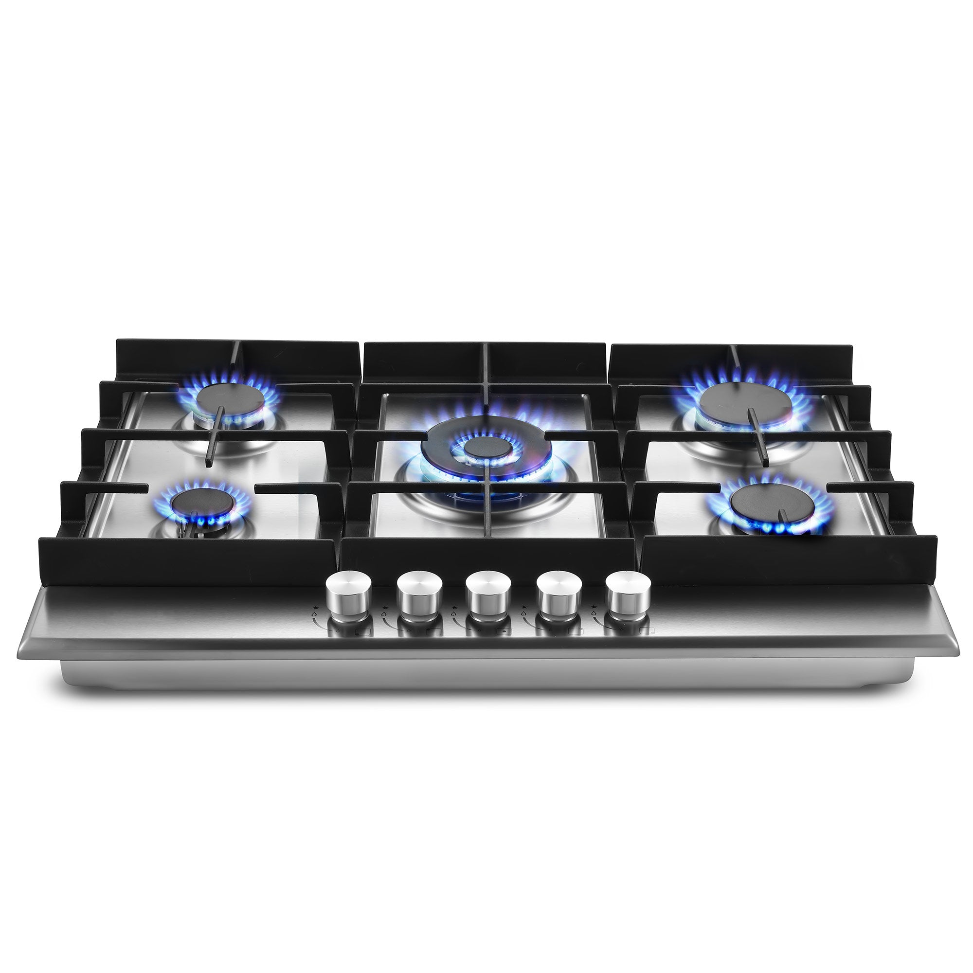 GC002-305S-J - 30 inch - 5 Burners Built-in Stainless Steel Gas Cooktop