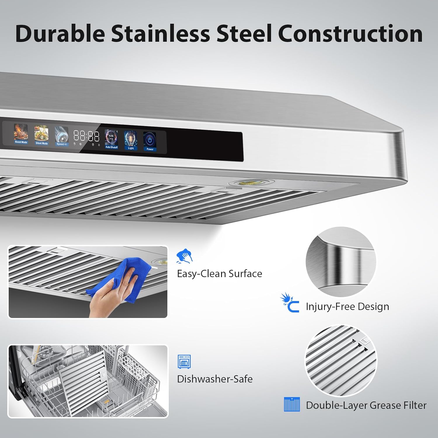 RHA30GDT5 – 30-Inch 900 CFM Smart-Control Under-Cabinet Range Hood