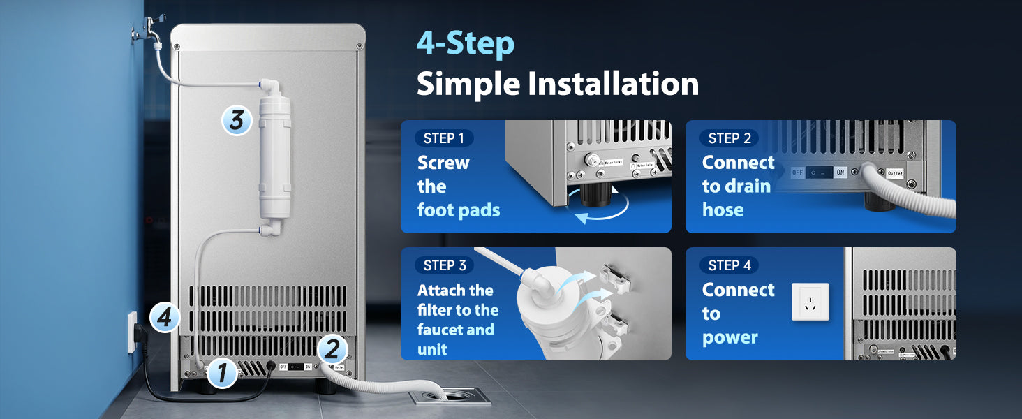 4-Step Simple Installation