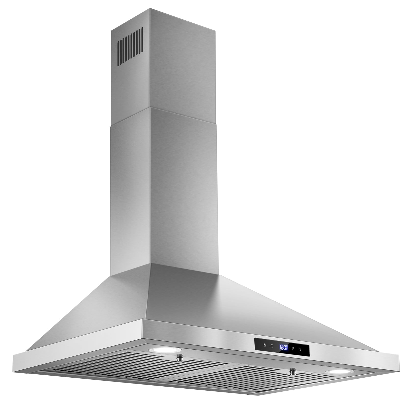 USGD1075 - 30 Inch Wall Mount Range Hood - 700 CFM Vent Hood with Ducted/Ductless, Touch Control, Stainless Steel