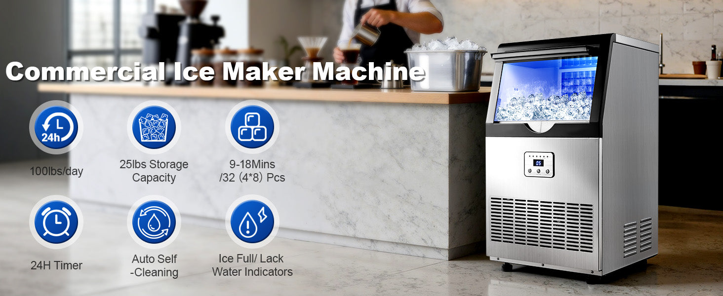 Commercial Ice Maker Machine