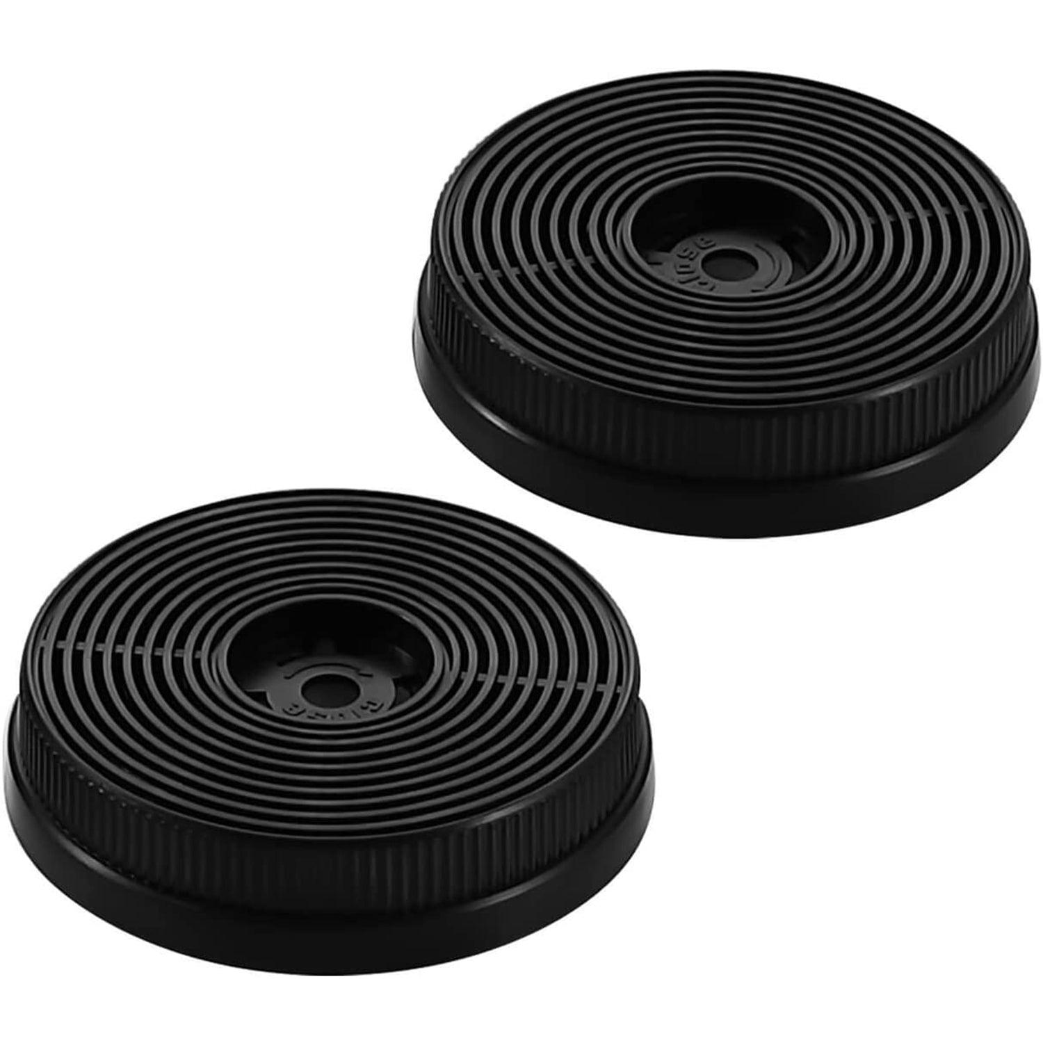 Tieasy Range Hood Carbon Filter CF-Y for TIEASY Wall Mount Model 1775 1790 2475, Replacement Charcoal Vent Filter Accessories (Round,Pack of 2) - Tieasy