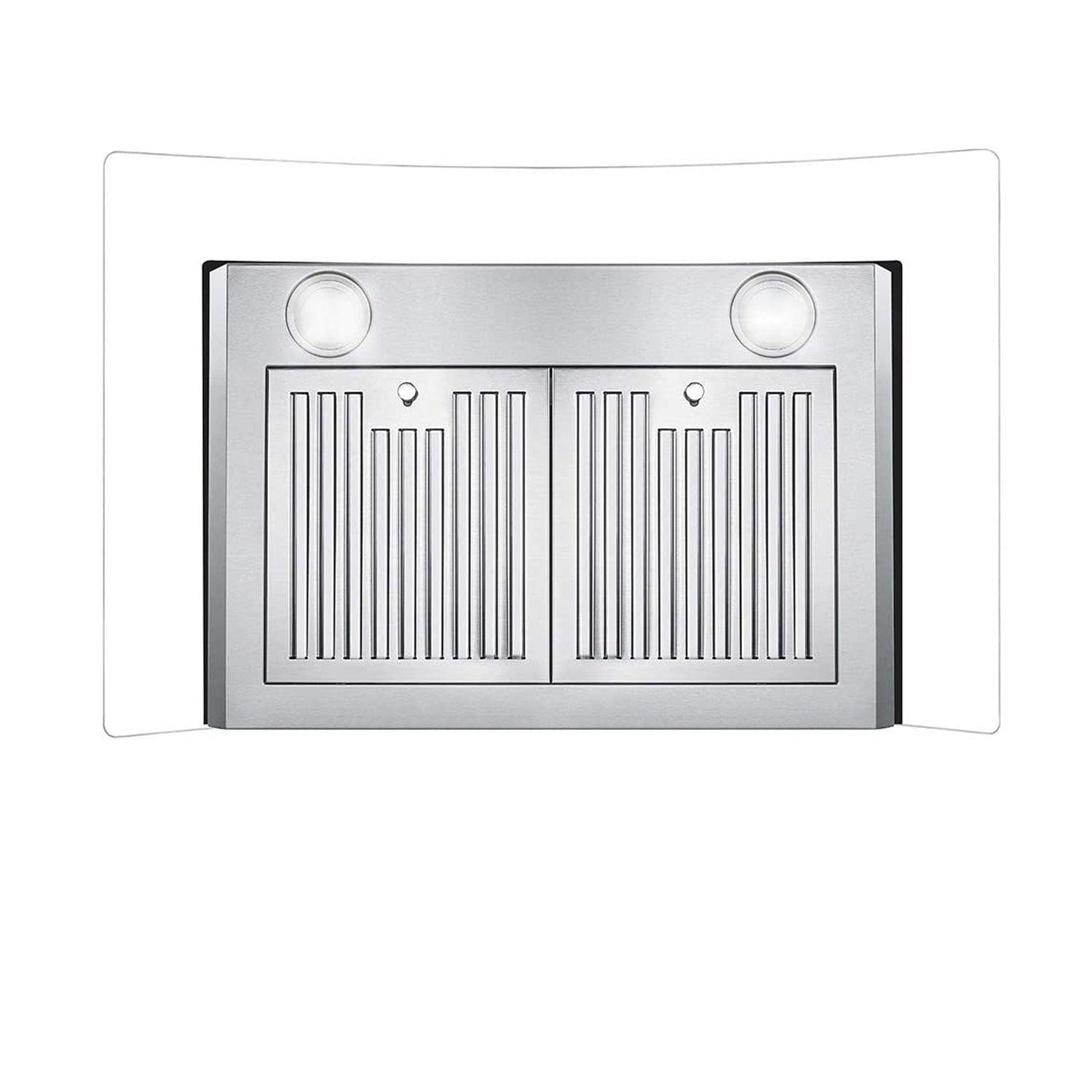 Tieasy 30 inch Wall Mount Range Hood 700 CFM Vent Hood Touch Control Stainless Steel Filters